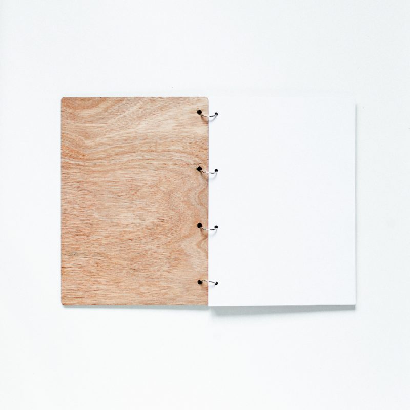 houten gastenboek banner