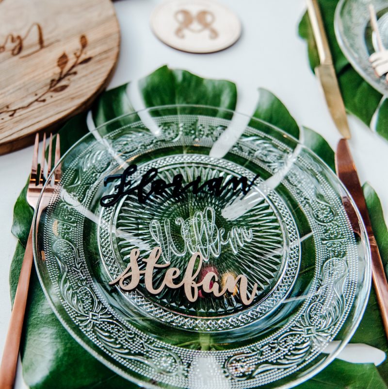 Gasten Naamkaartjes Acryl