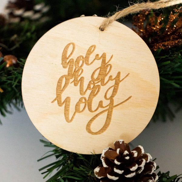 Kerstbal Holy Holy Holy