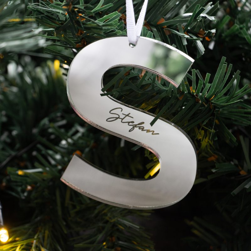 Kerstbal Letter