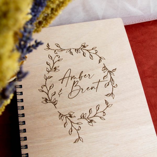 Gastenboek Hout Krans Botanisch