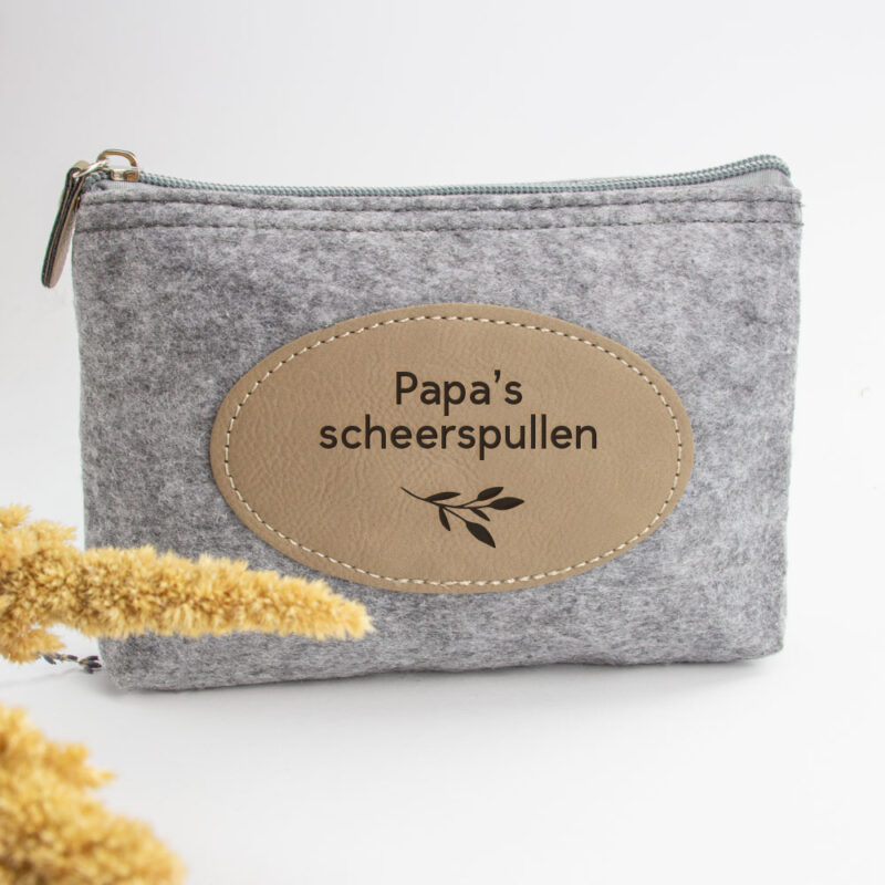 Etui / Make up tasje Kunstleer