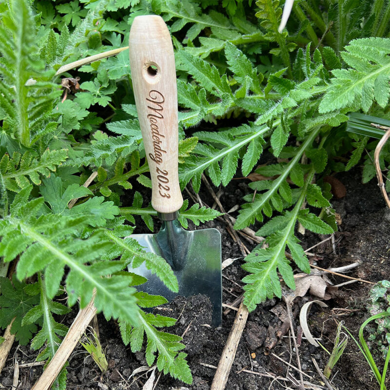 Moederdag gegraveerd tuinschepje